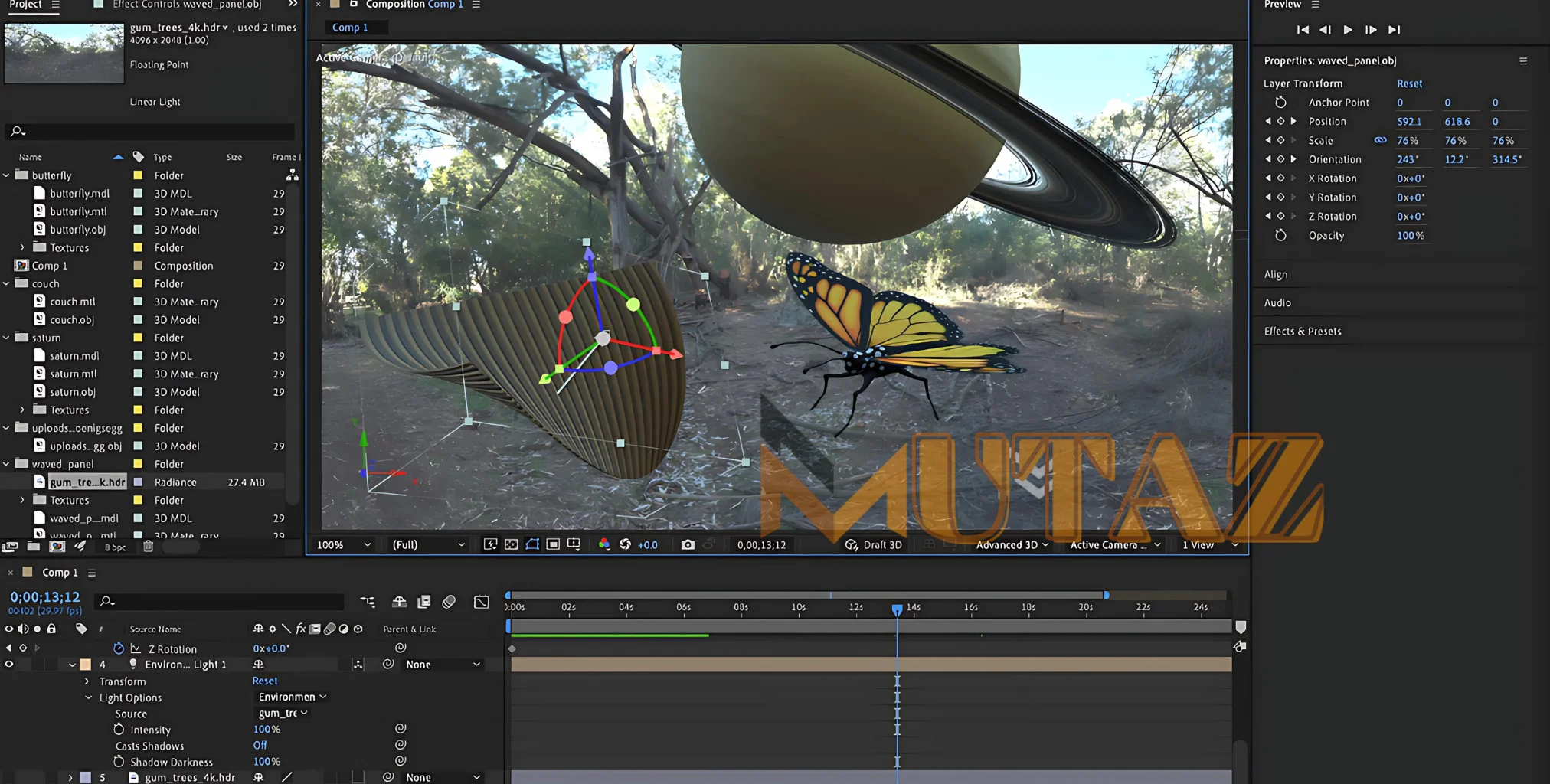 Adobe After Effects 2024 Mutaz