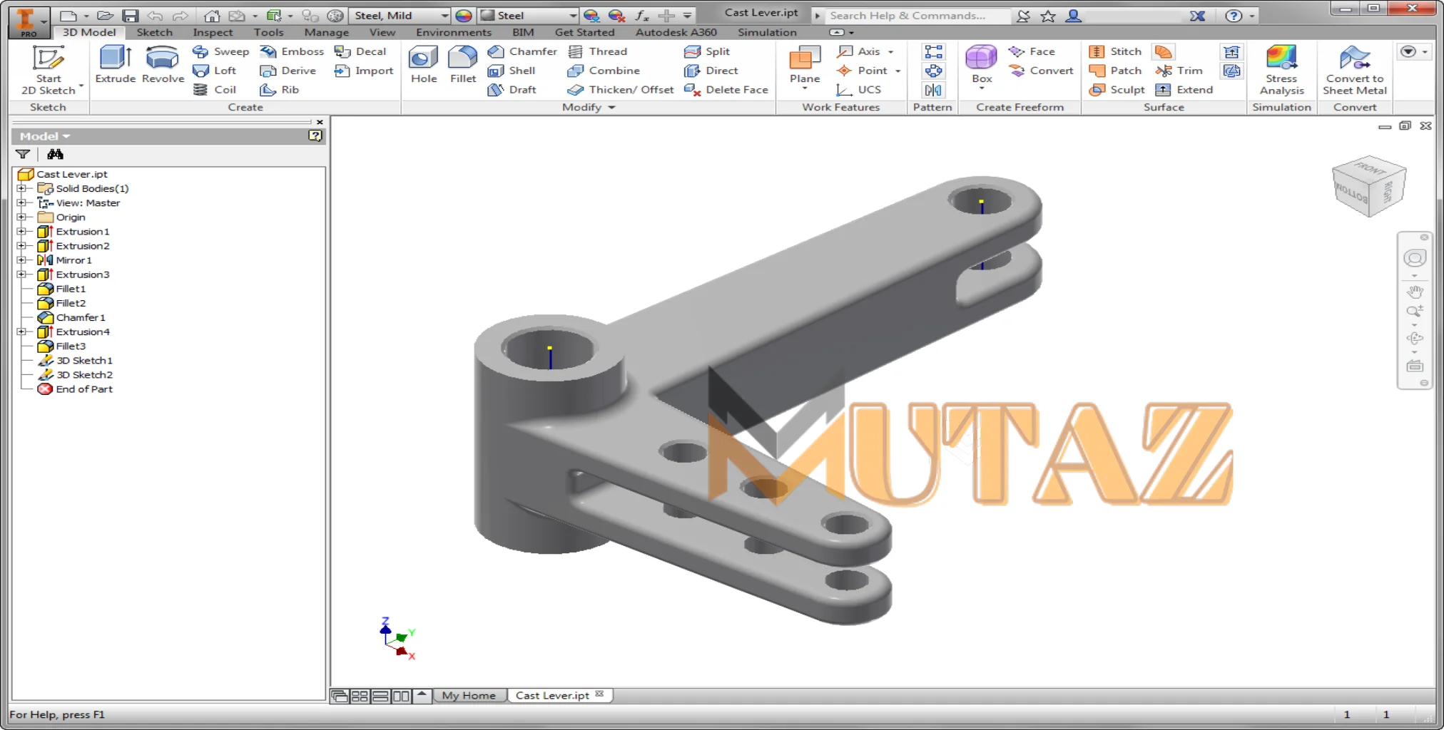 Autodesk Nastran In-CAD 2019 Mutaz