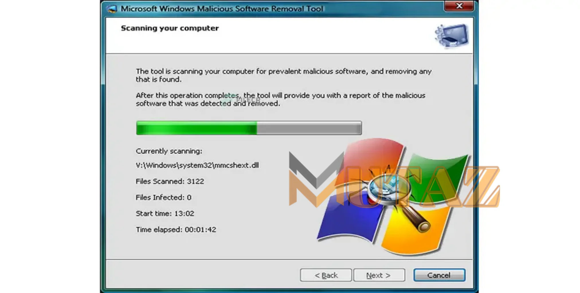 Microsoft Malicious Software Removal Mutaz