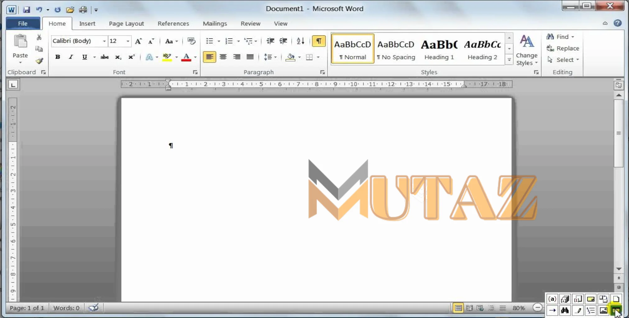 Microsoft Office 2010 Mutaz