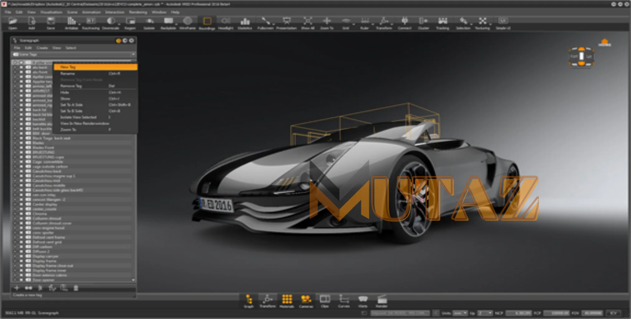 Autodesk Alias Speed Form Mutaz