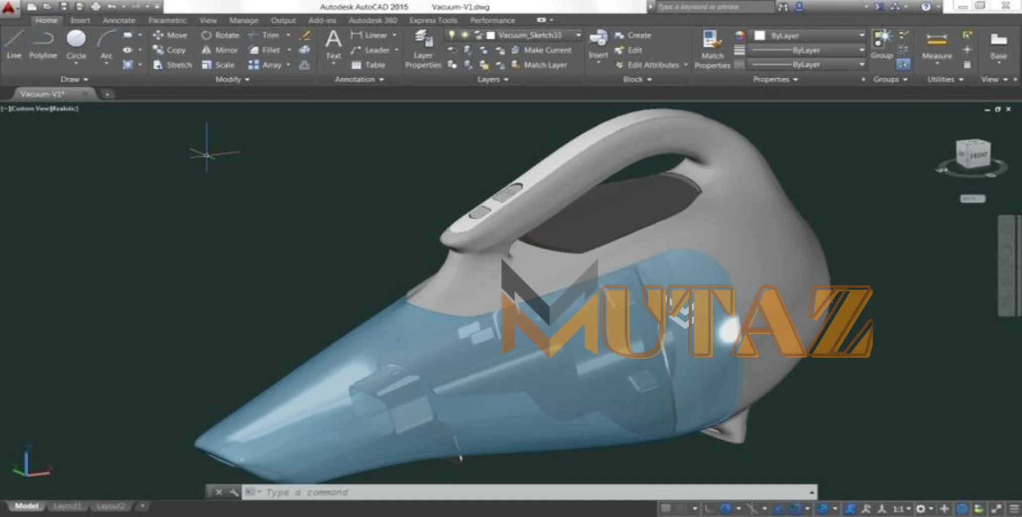 Autodesk AutoCAD 2015 Mutaz