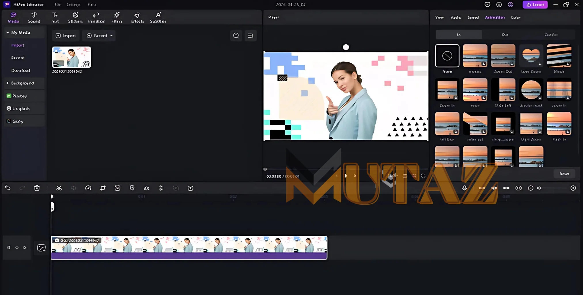 HitPaw Video Editor Mutaz